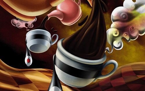 Products - Coffee Surrealistic Style