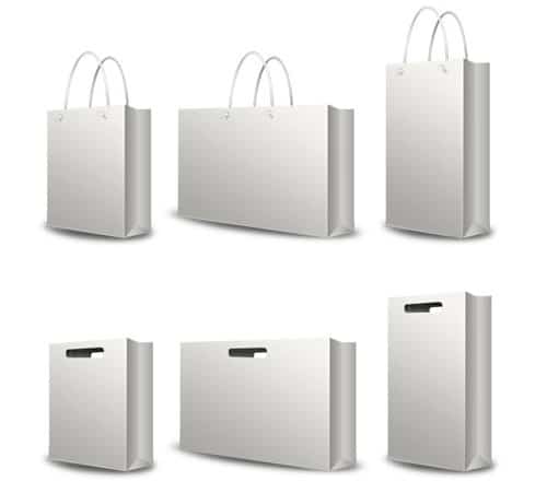 PSD Shopping Bag Set