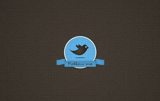 Pretty Twitter Badge 