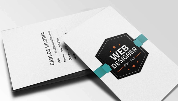 Free download: Retro Business Card PSD