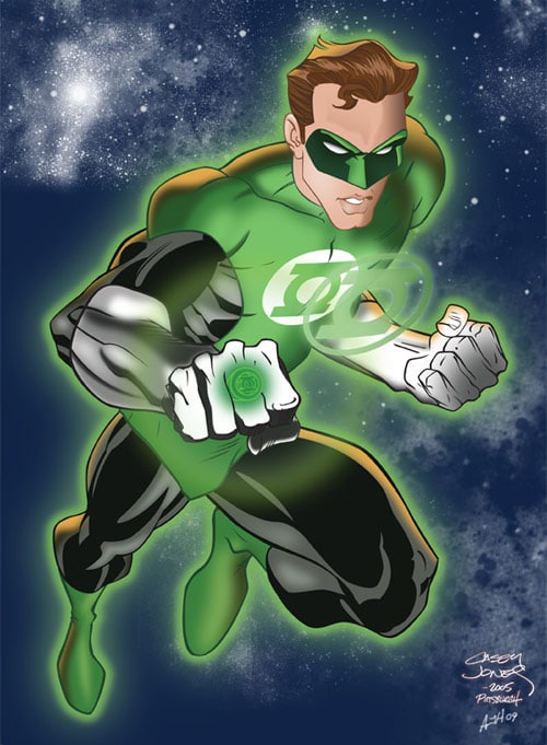 Green Lantern by charactersink