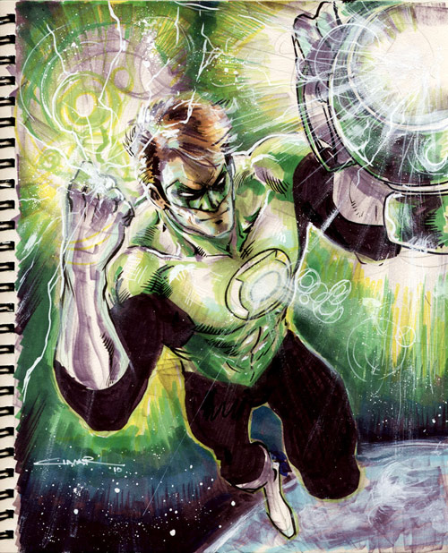 Green Lantern by Cinar