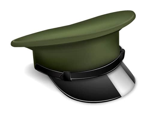 How to Make a Vector Military Cap Icon