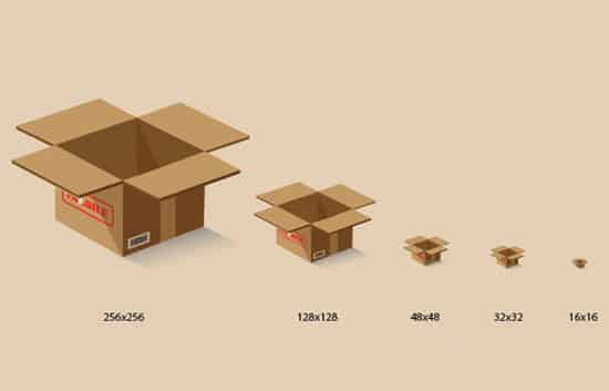 Create a 3D Shipping Package Box Icon in Illustrator