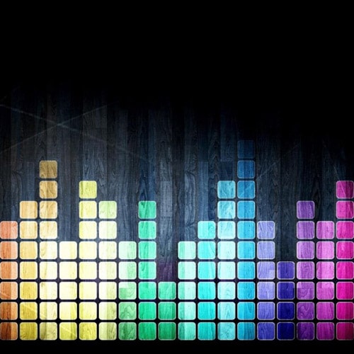 Rainbow Digital Audio - iPad Wallpaper