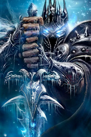 Wrath of the Lich King iPhone Wallpaper