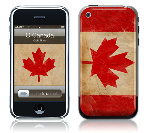 O Canada - Skin for your iPhone 3G 