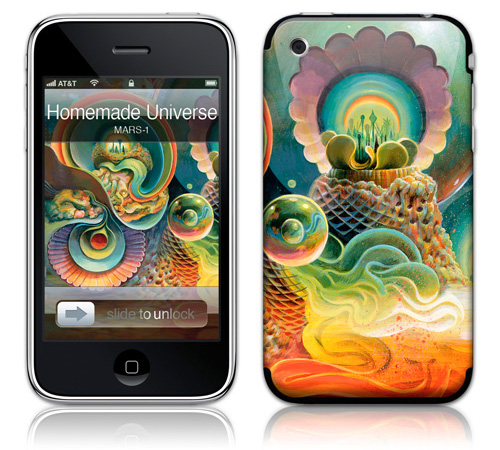 Homemade Universe - Skin for your iPhone 3G - Created by MARS-1