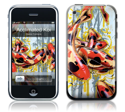 Acclimated Koi - Skin for your iPhone 3G - Created by Blaine Fontana