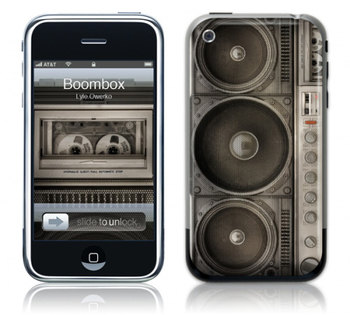 Boombox - Skin for your iPhone 3G - Created by Lyle Owerko 