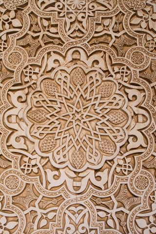 Wooden Pattern iPhone Wallpaper