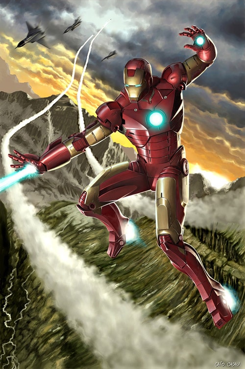 Iron Man by caiocacau