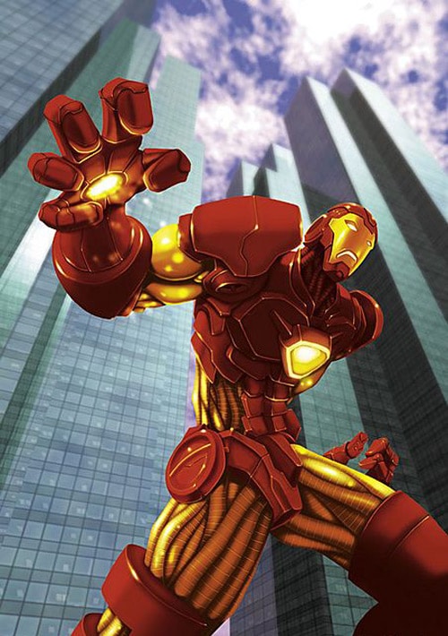 2D Character: Iron Man by Jamie Noguchi