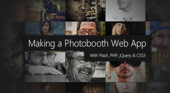 Photobooth with PHP, jQuery and CSS3