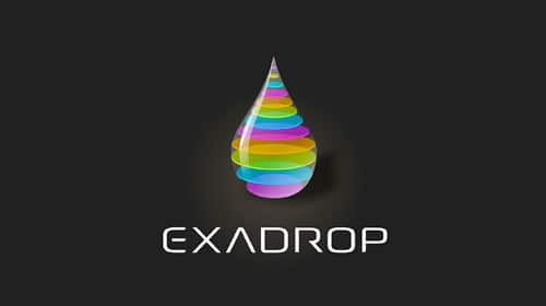 Exadrop Logo by Malbar Design