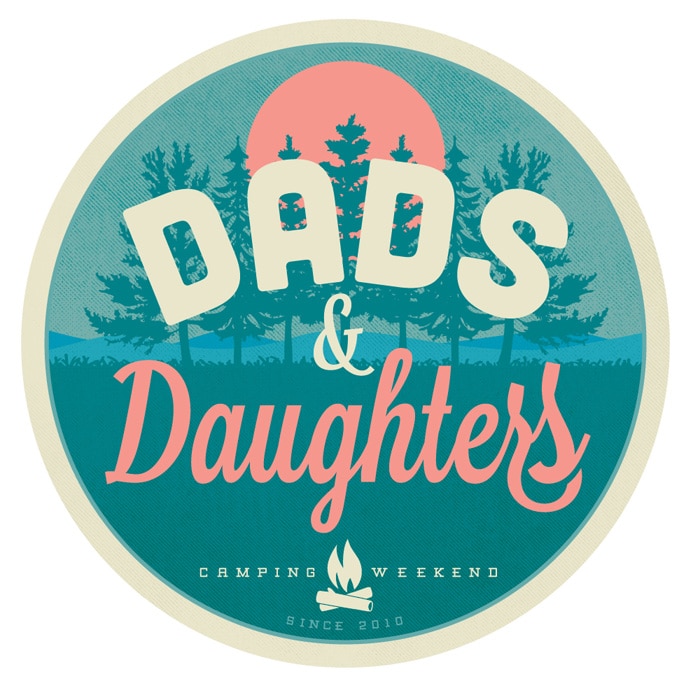 Dads & Daughters Logo Badge