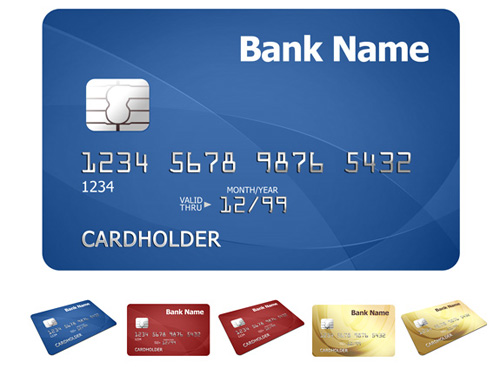 Credit card template
