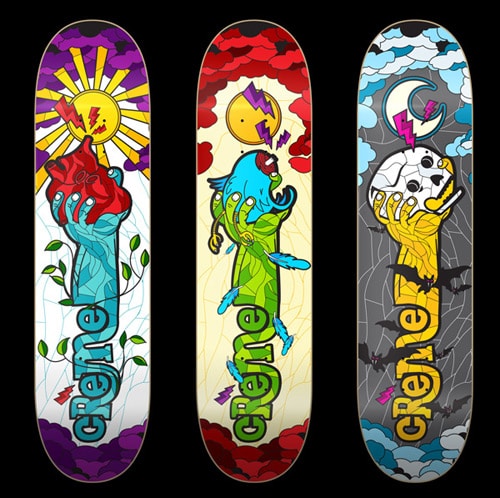Skateboard Art by Conspiracystudio