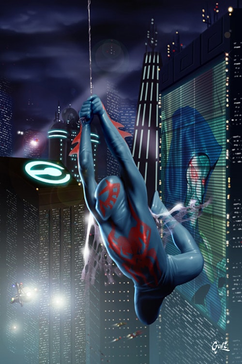 Spider-man 2099 by ~fernandogoni
