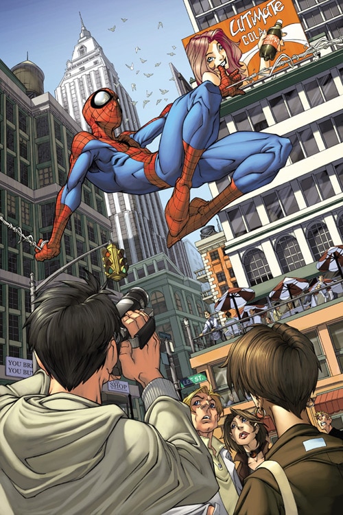 Spider-man issue 4 page 1 by `diablo2003