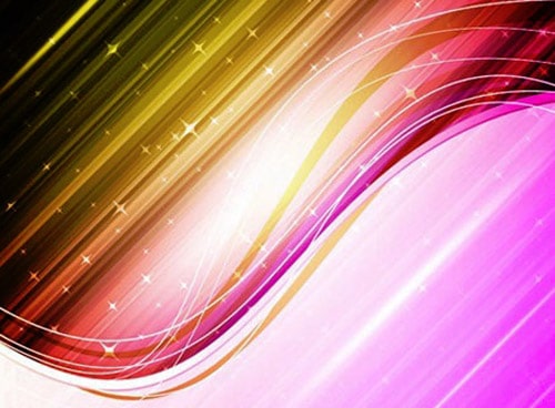 Abstract Colorful Waves Vector BY webdesignhot