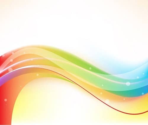 Abstract Colored Wave BY webdesignhot