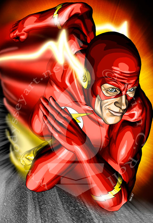 The Flash by odysseyart