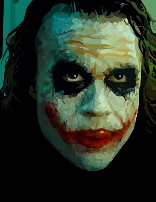 The Joker by musicisnotmisery