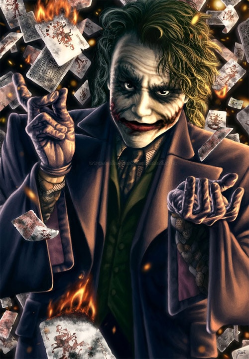Joker: Watch The World Burn by AmberDust