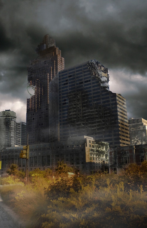 Matte Painting: Create A Distressed Surreal Cityscape