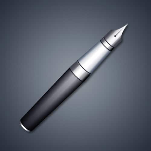 How to Create a Realistic Fountain Pen