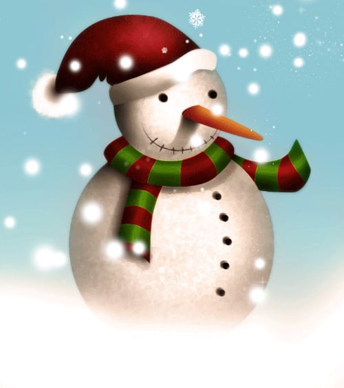 How to Create a Simple Snowman GIF Animation