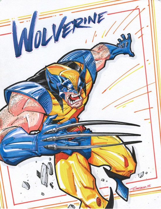 Wolverine BEZERKER SNOOOCH by Steven Sanchez