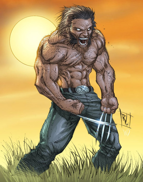 Wolverine Colored by Rudy Vasquez