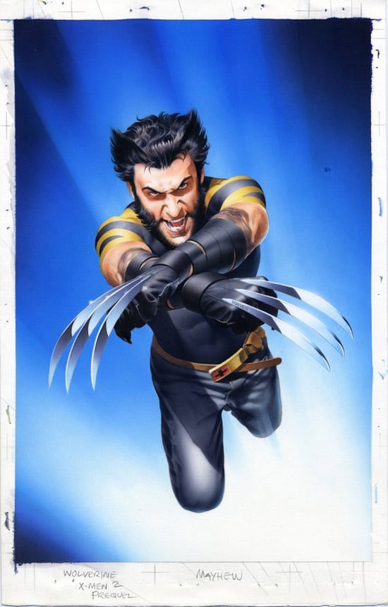 Unpublished X2:Wolverine Cover by mikemayhew